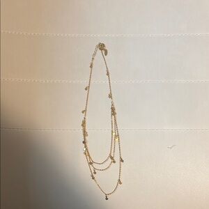 Elegant Gold Multi-Layer Necklace